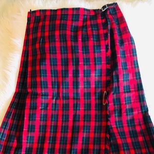 Women’s Blarney Woollen Mills Ireland Skirt Kilt